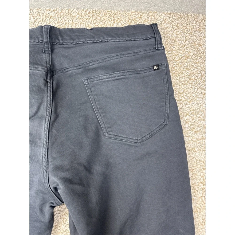 Banana Republic Men's Traditional Straight Fit Gray Jeans 38x34 Stretch Nice!